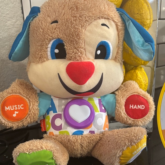 Interactive Plush Puppy and Musical Toy, animal sound wheel - Picture 4 of 4